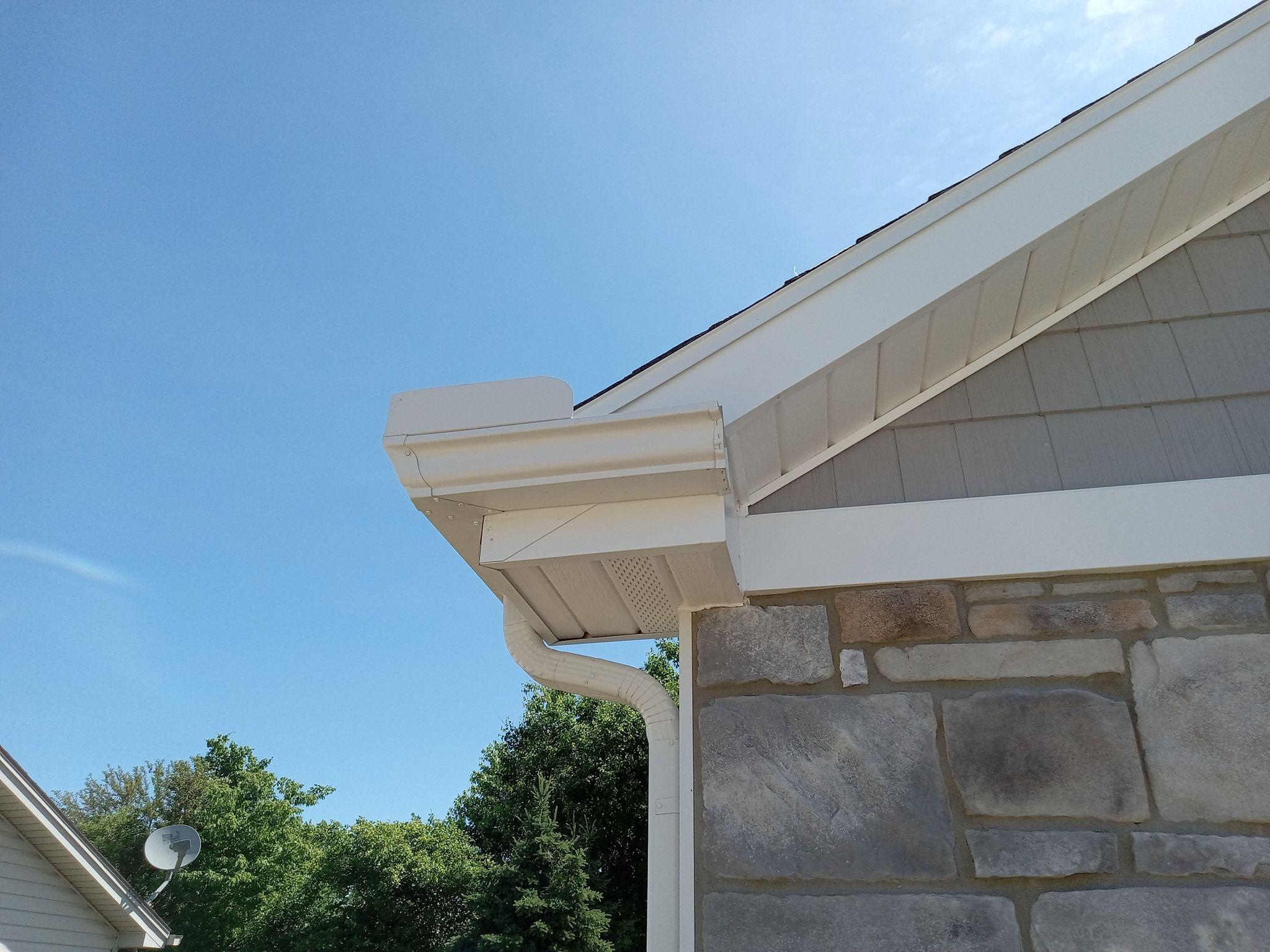 Downspout detail