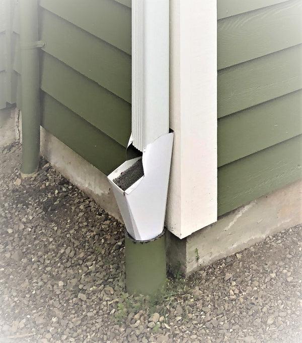 Clean gutter finish
