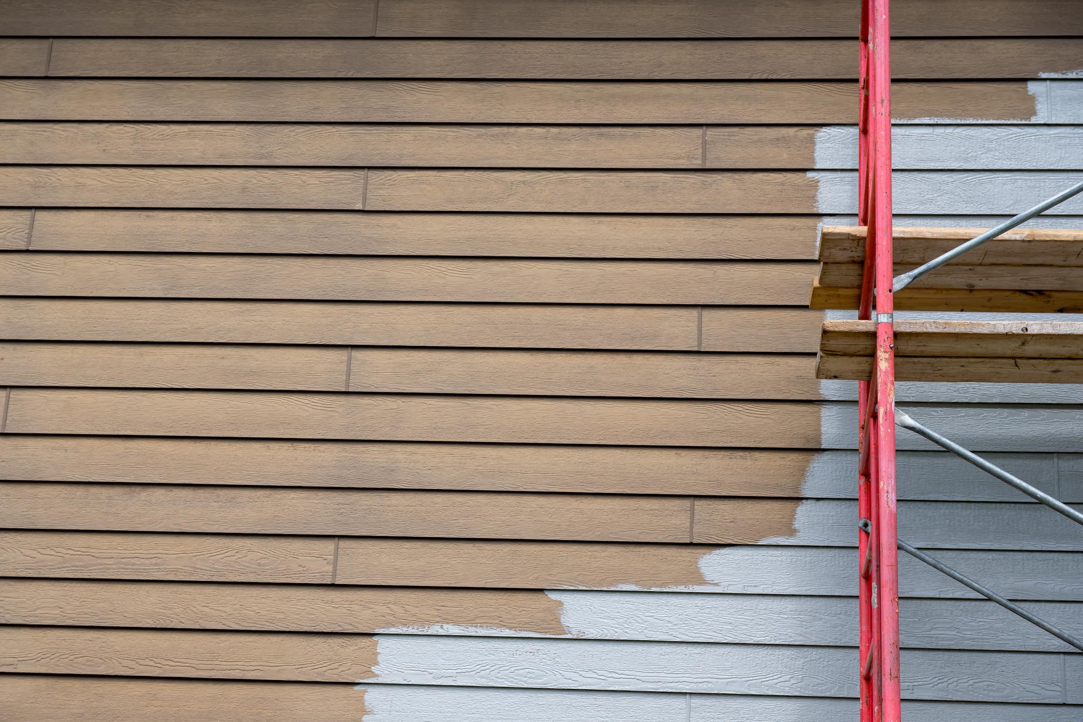 Siding installation exterior